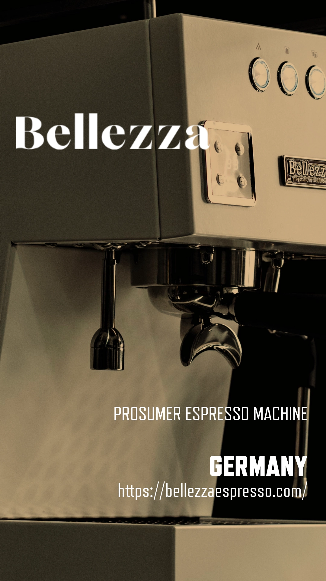 Bellezza espresso machines Singapore